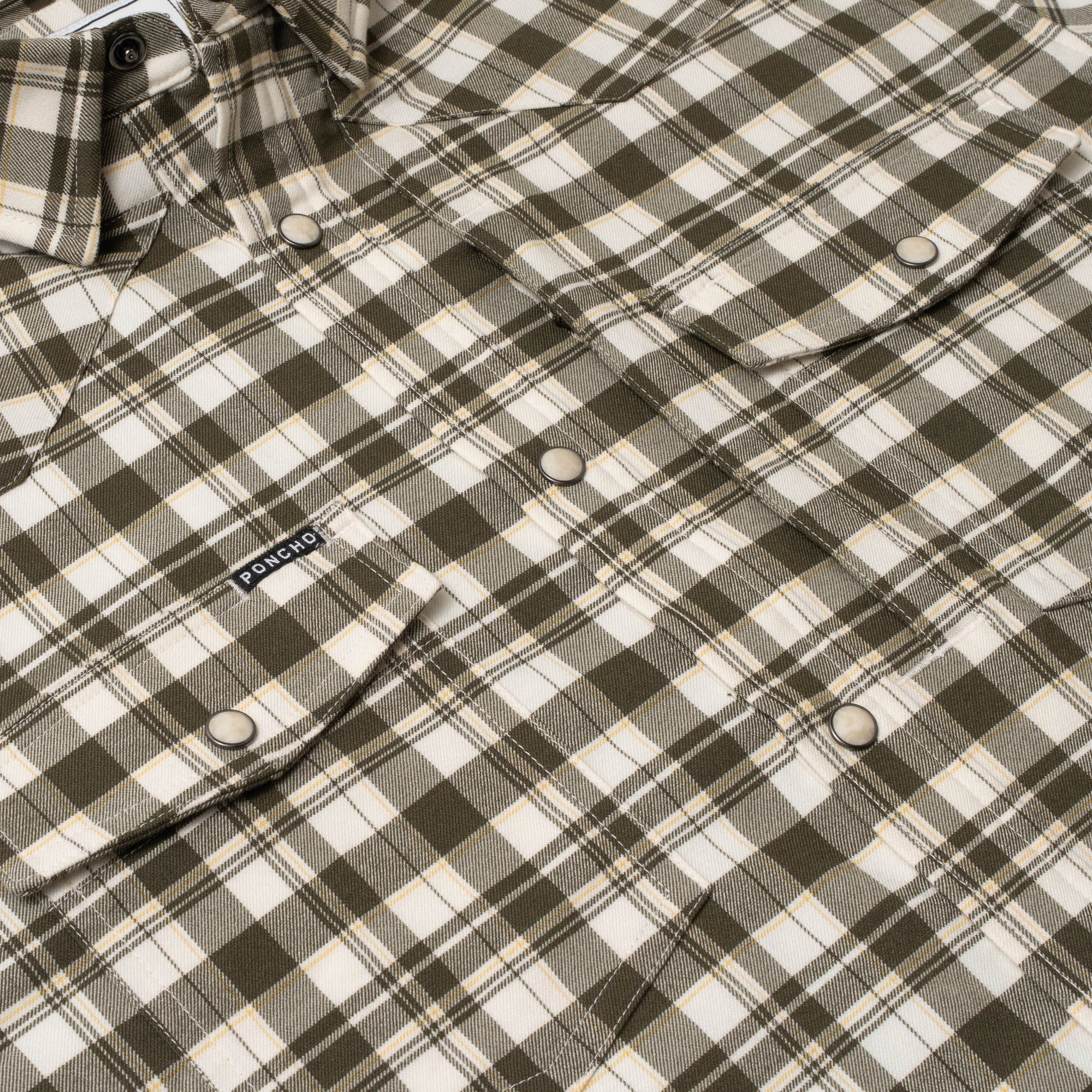 Men's Poncho "The Boone" Long Sleeve Snap Up Shirt