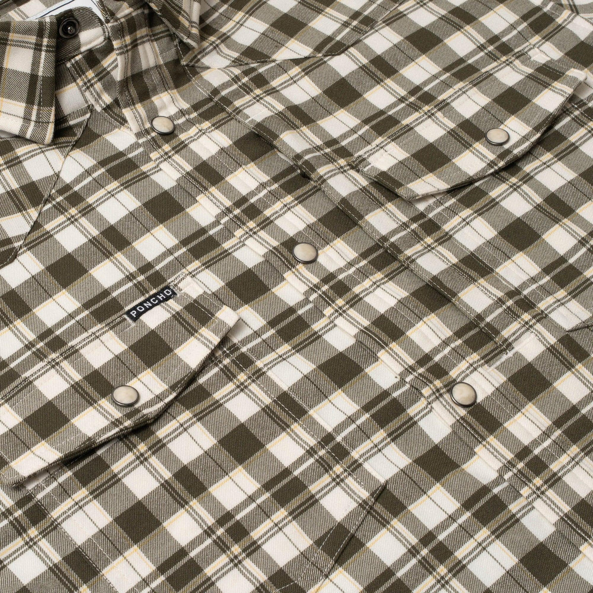 Men's Poncho "The Boone" Long Sleeve Snap Up Shirt