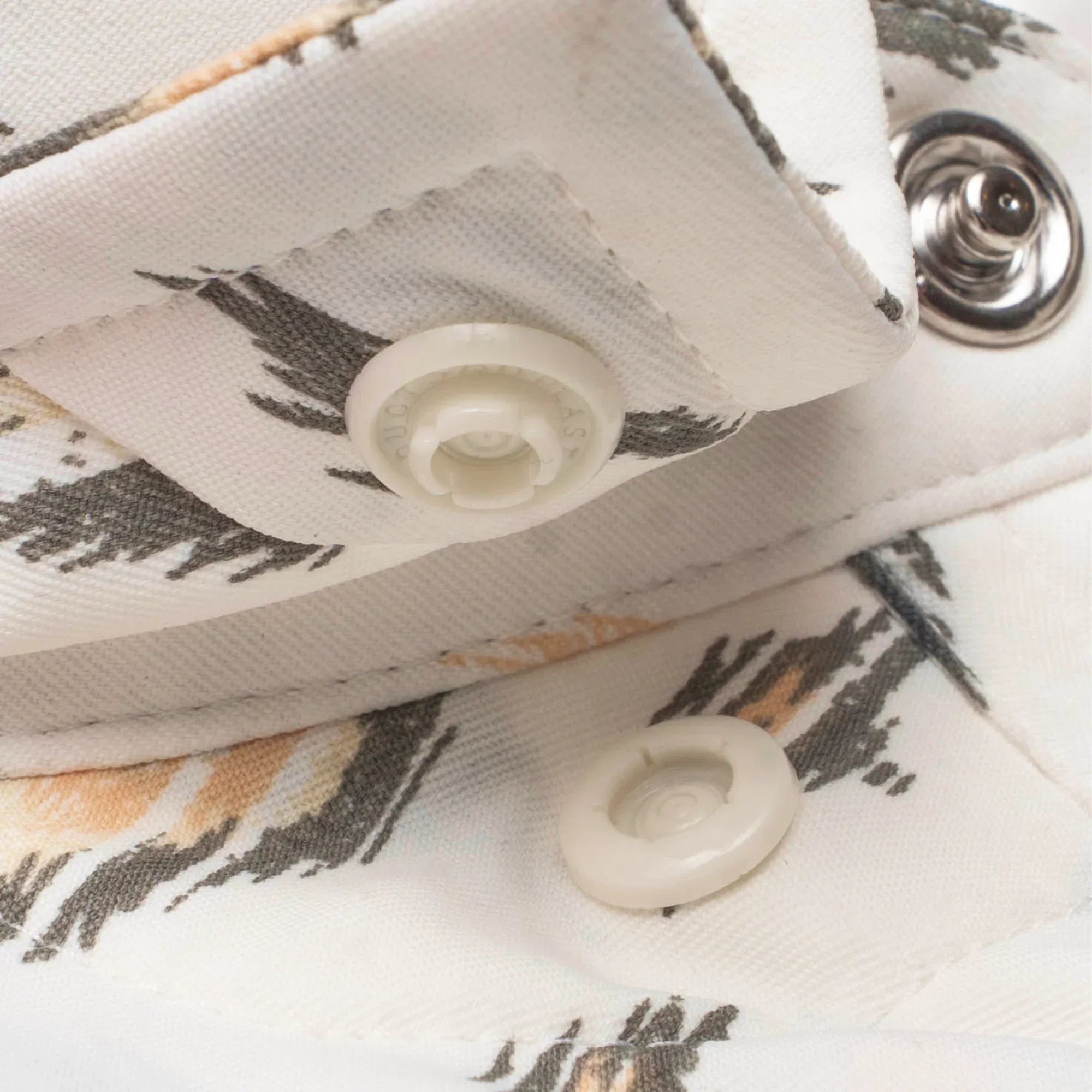 Men's Poncho "The Diamond Back" Short Sleeve Button Up