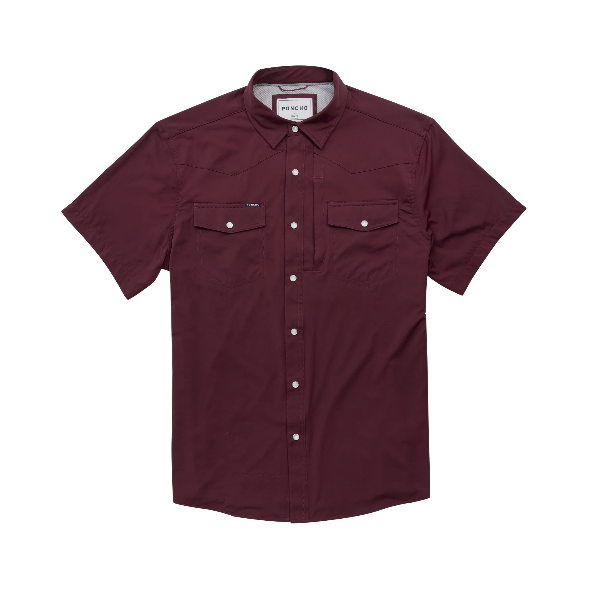 Men's Poncho "The Kyle" Pearl Snap Short Sleeve Shirt