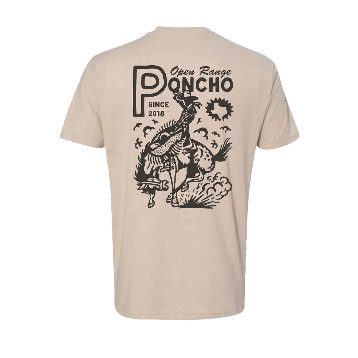 Men's Poncho "The Open Range" T-shirt