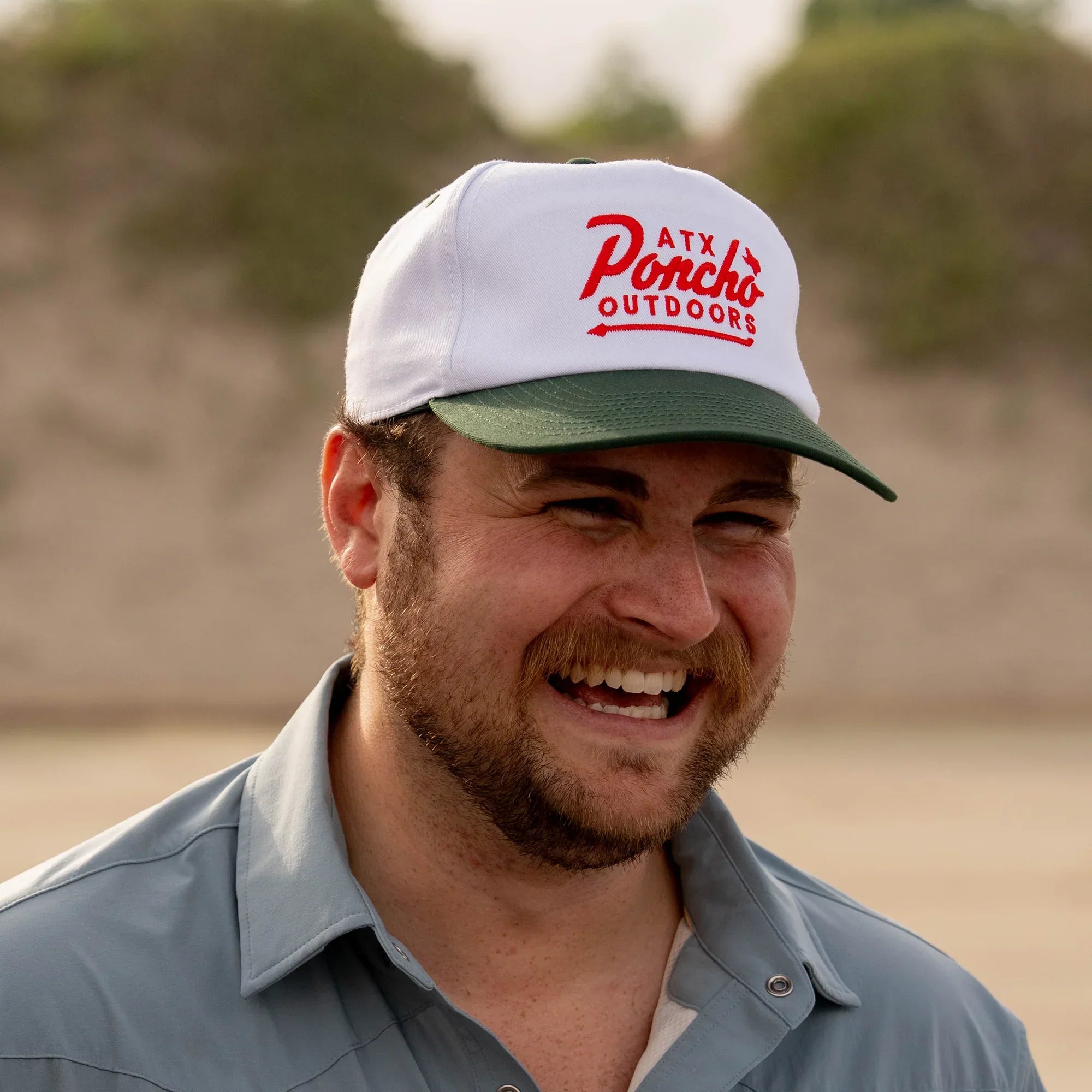 Men's Poncho "The Prickly Pear Cap"