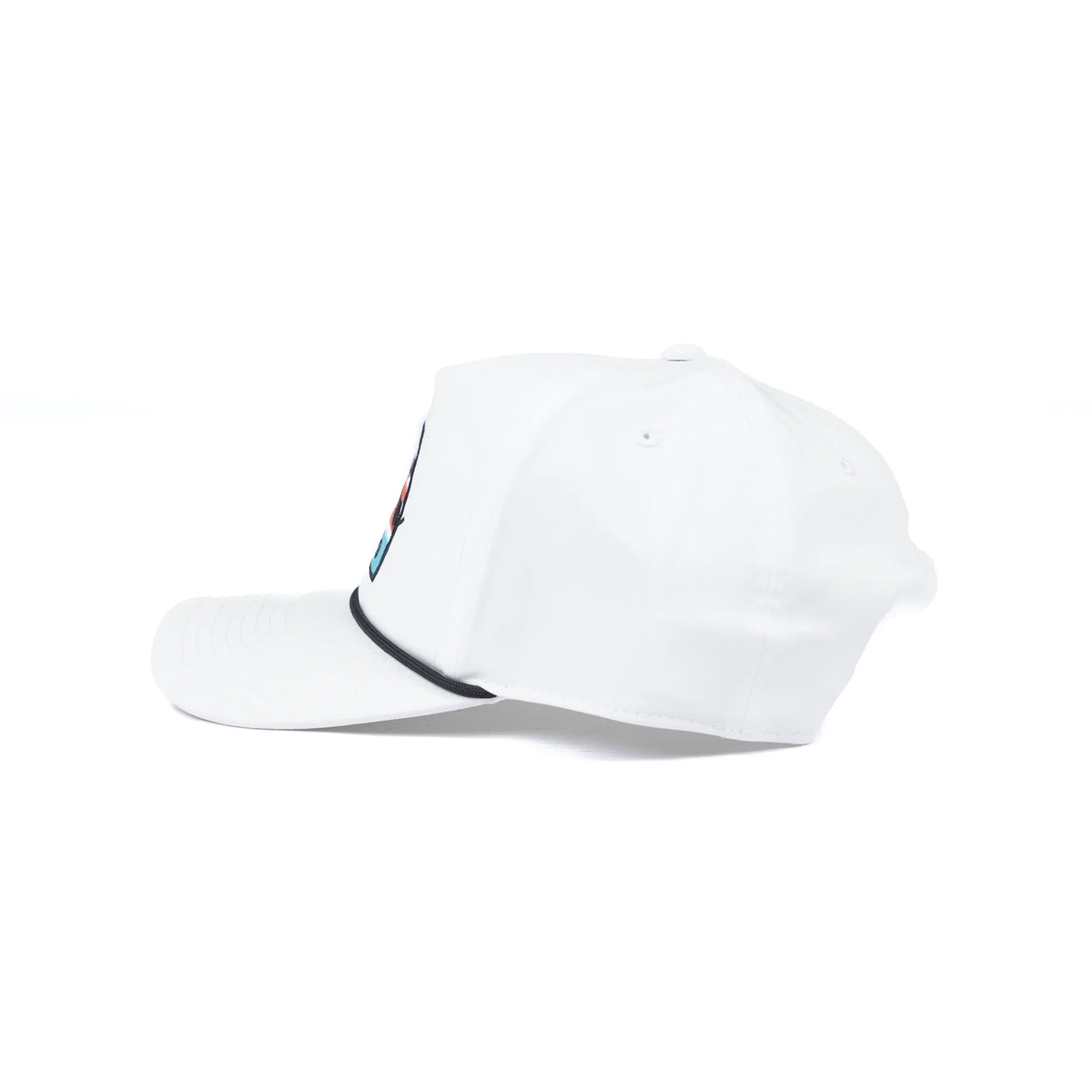 Men's Poncho White Pelican Rope Snapback Cap