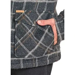 Men's Powder River Wool Plaid Jacket