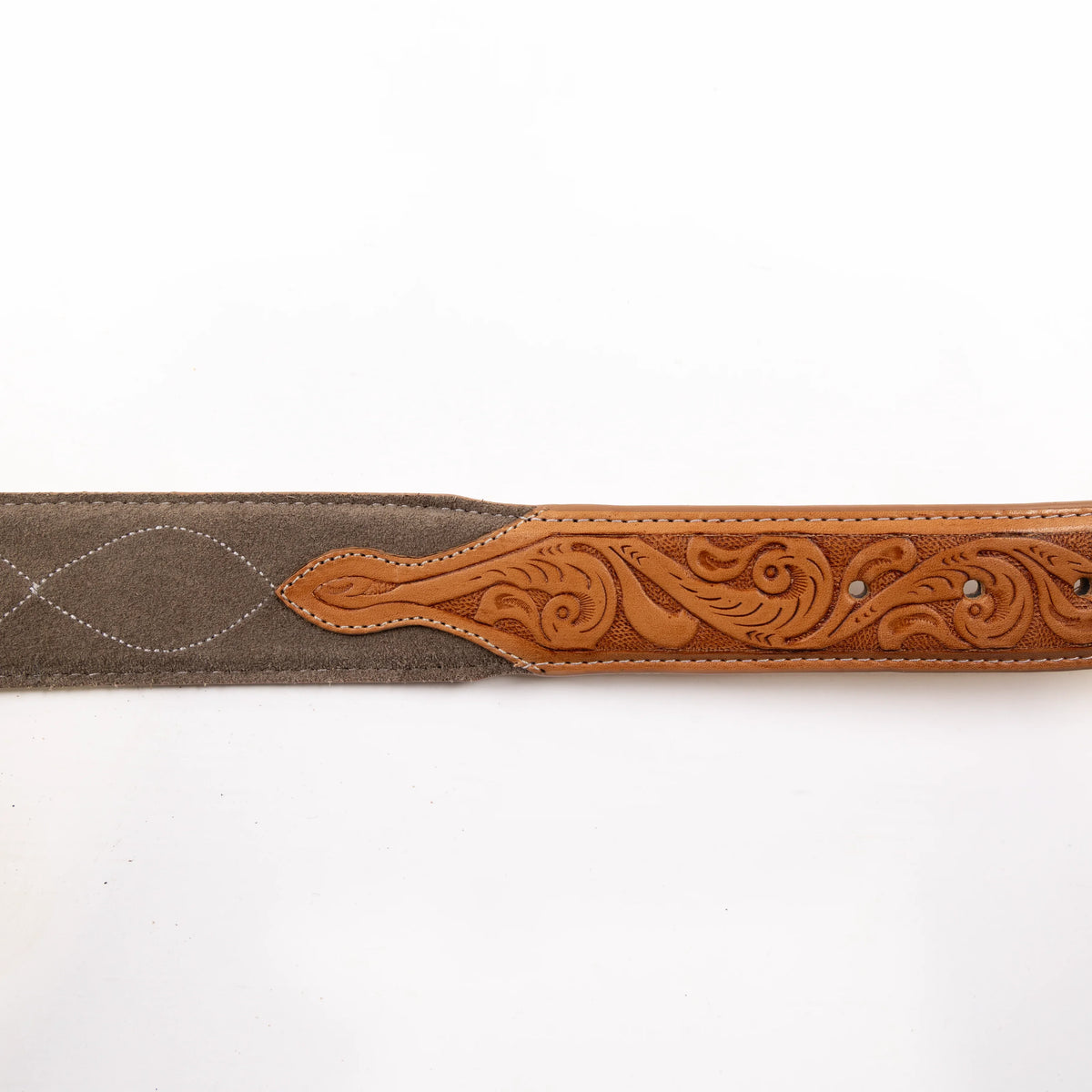 Men's R. Watson Charcoal Roughout Belt