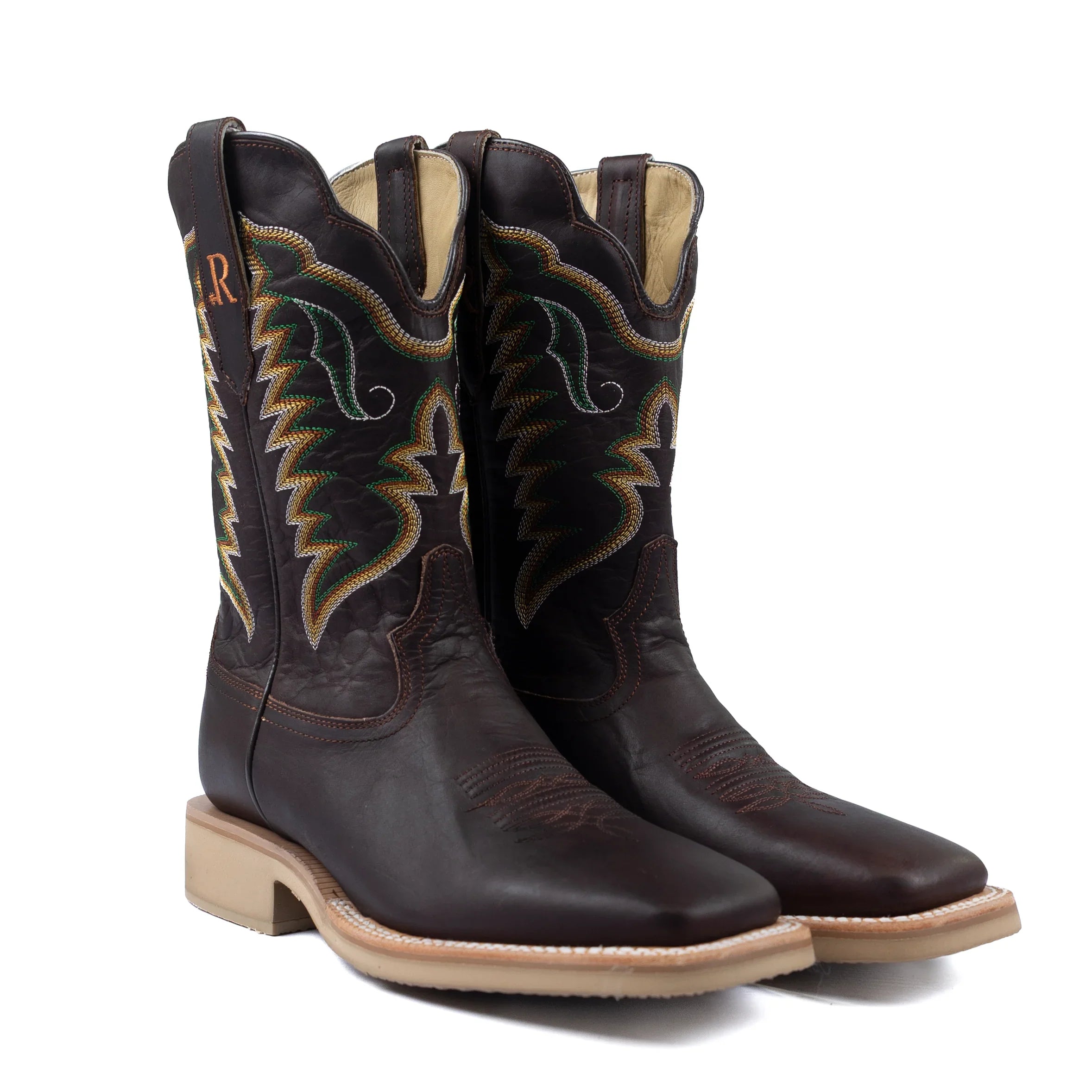 Men's R. Watson Dark Cigar Cowhide Boots with 11" Cowhide Tops RW8503-2