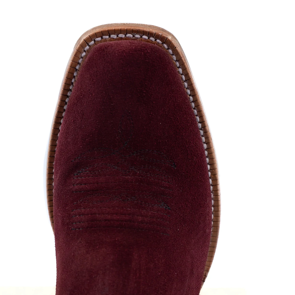 Men's R. Watson Roughout Narrow Square with 13″ Rhubarb Cowhide Top RW8211-1
