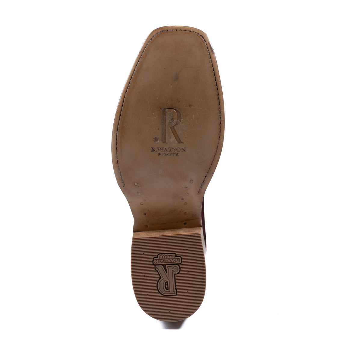 Men's R. Watson Roughout Narrow Square with 13″ Rhubarb Cowhide Top RW8211-1