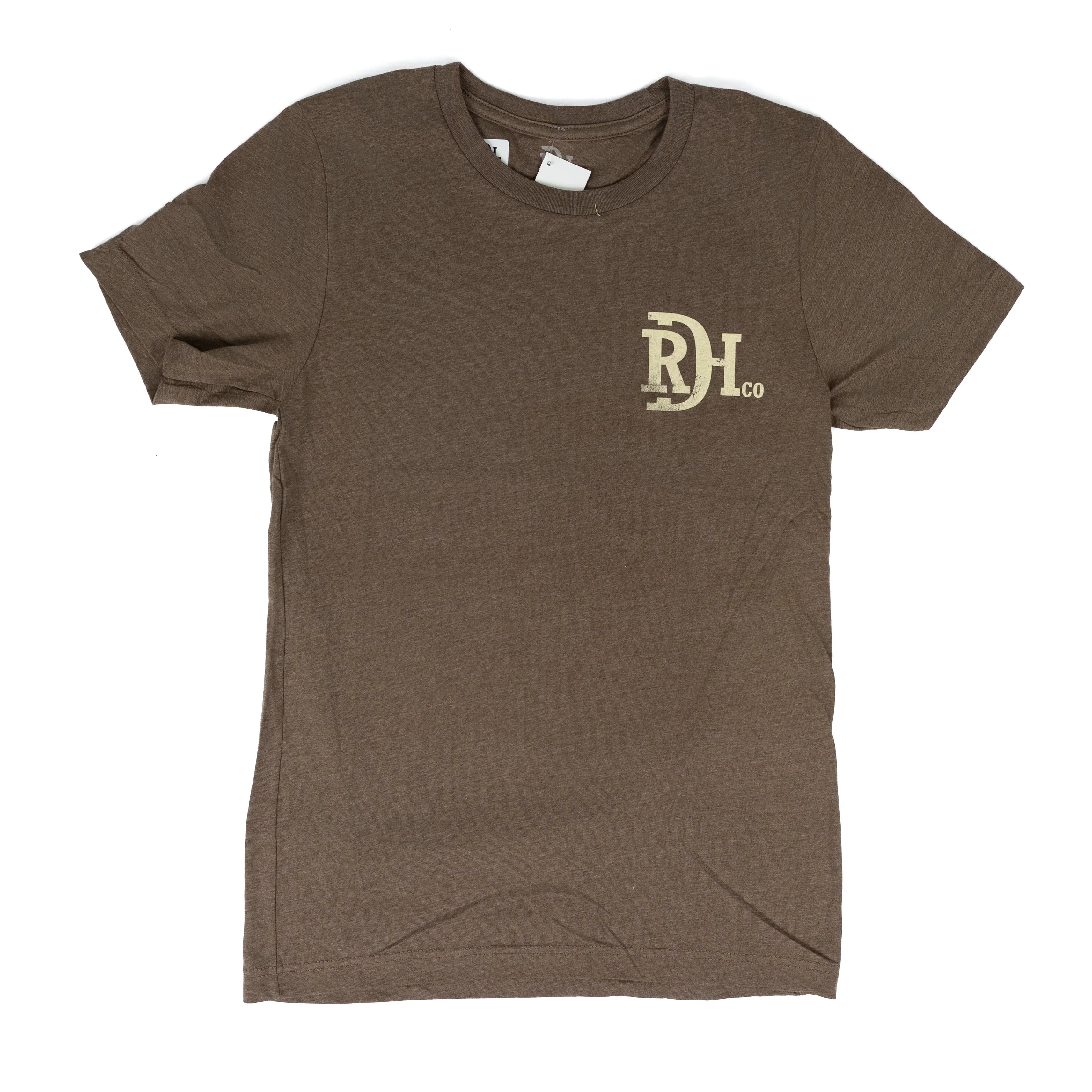 Men's Red Dirt Hat Co Birdshot Brown T-shirt RDHC-T-198