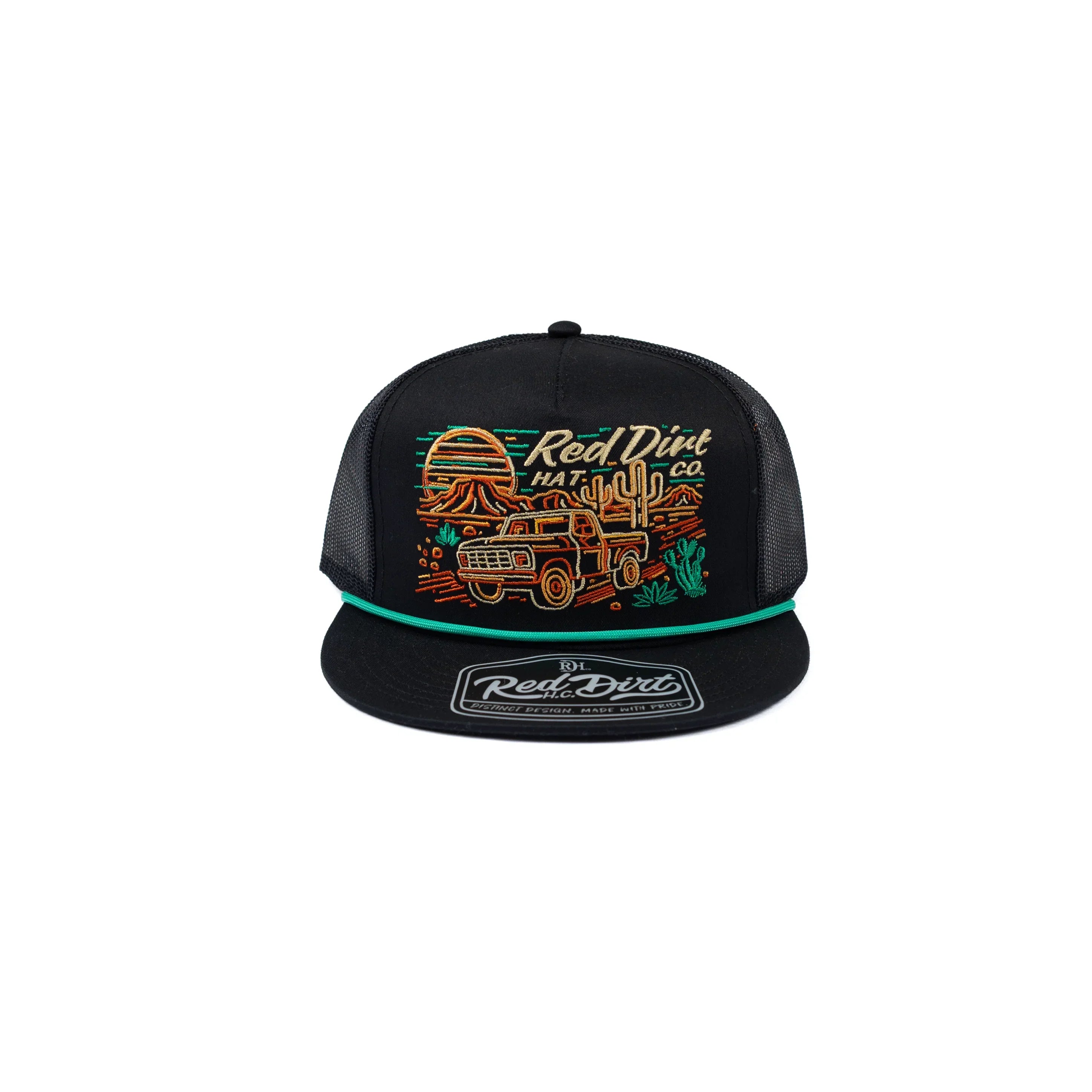Men's Red Dirt Hat Co Black Desert Cruiser Snapback RDHC-552