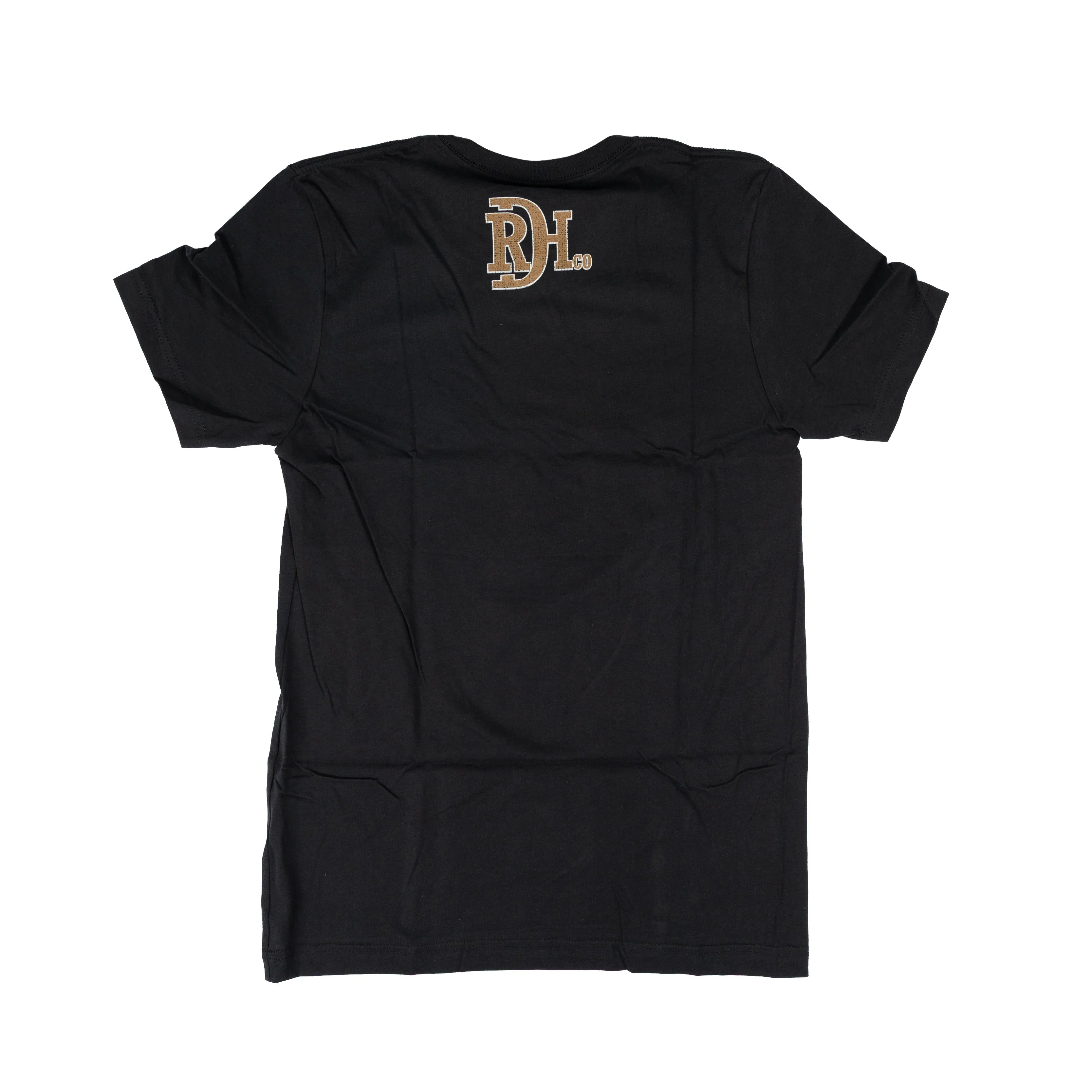 Men's Red Dirt Hat Co Black Steer Clear T-shirt
