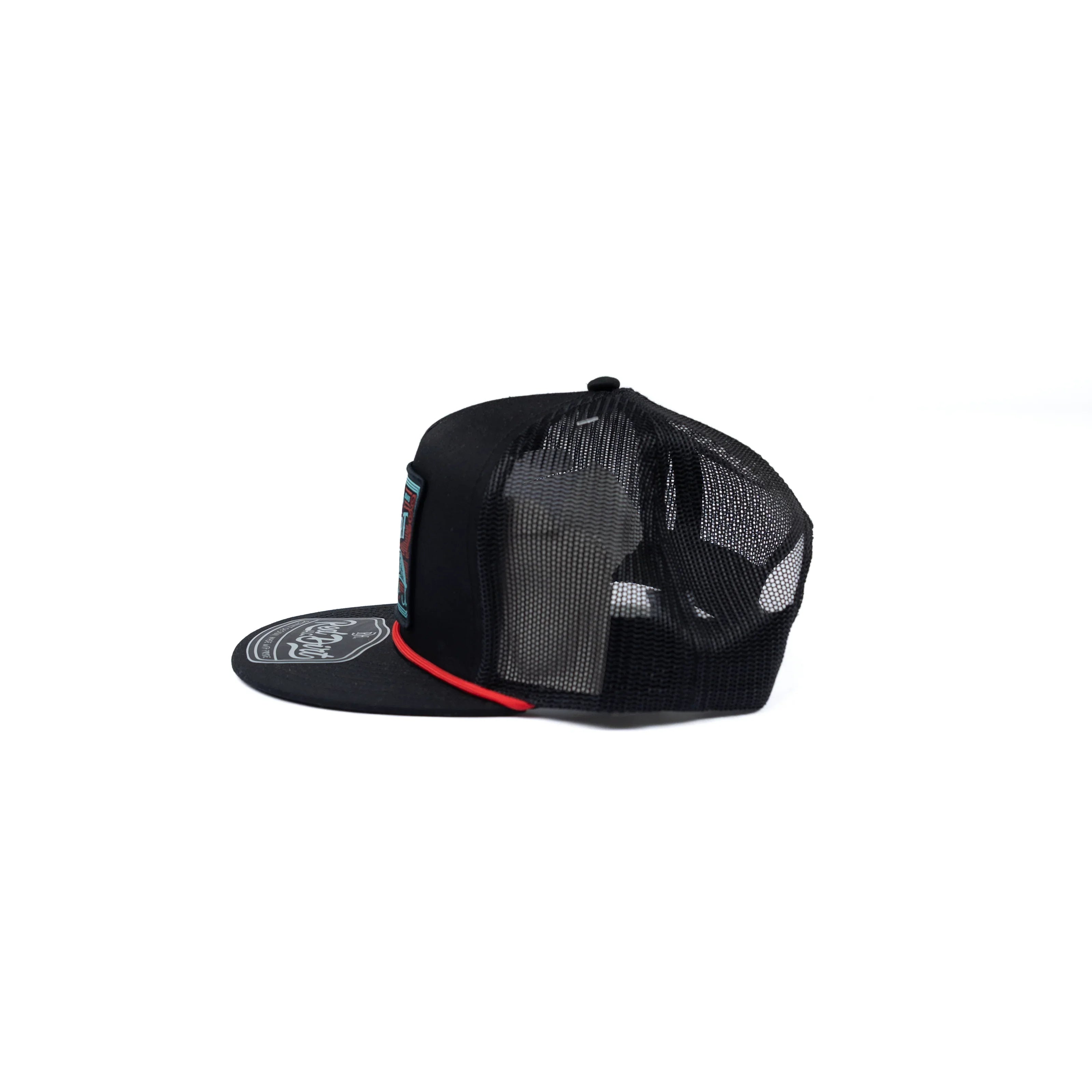 Men's Red Dirt Hat Co Black Tackle Box Snapback RDHC-557