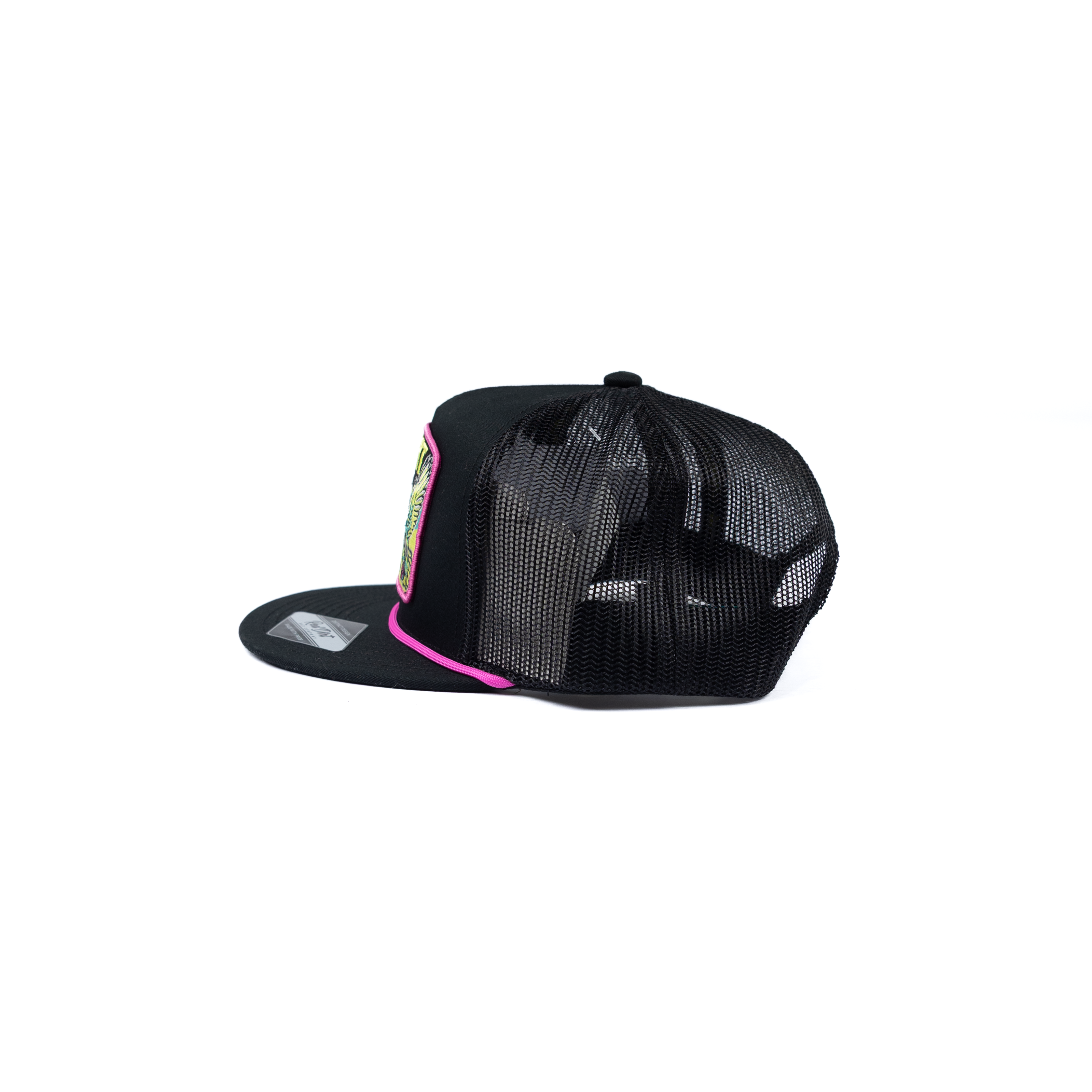 Men's Red Dirt Hat Co Black Top Flight Snapback RDHC-564