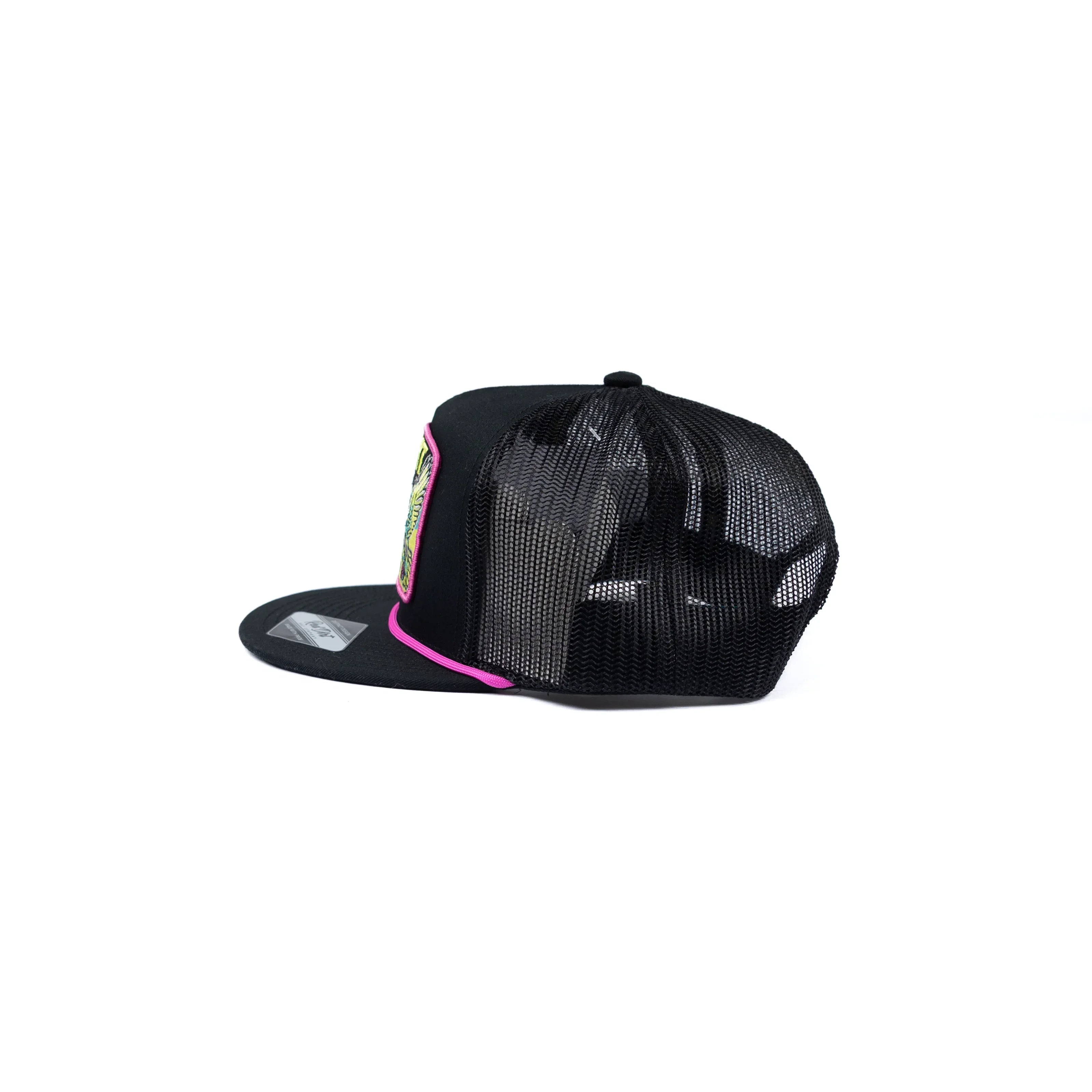 Men's Red Dirt Hat Co Black Top Flight Snapback RDHC-564