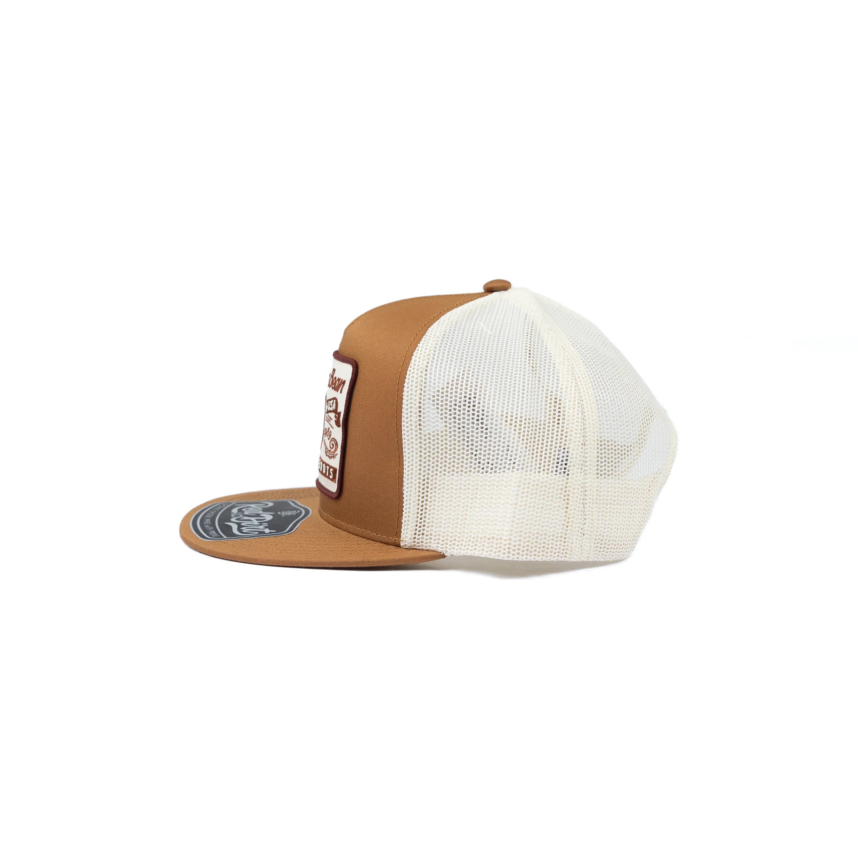 Men's Red Dirt Hat Co Caramel/White Anderson Bean Cap RDHC-586