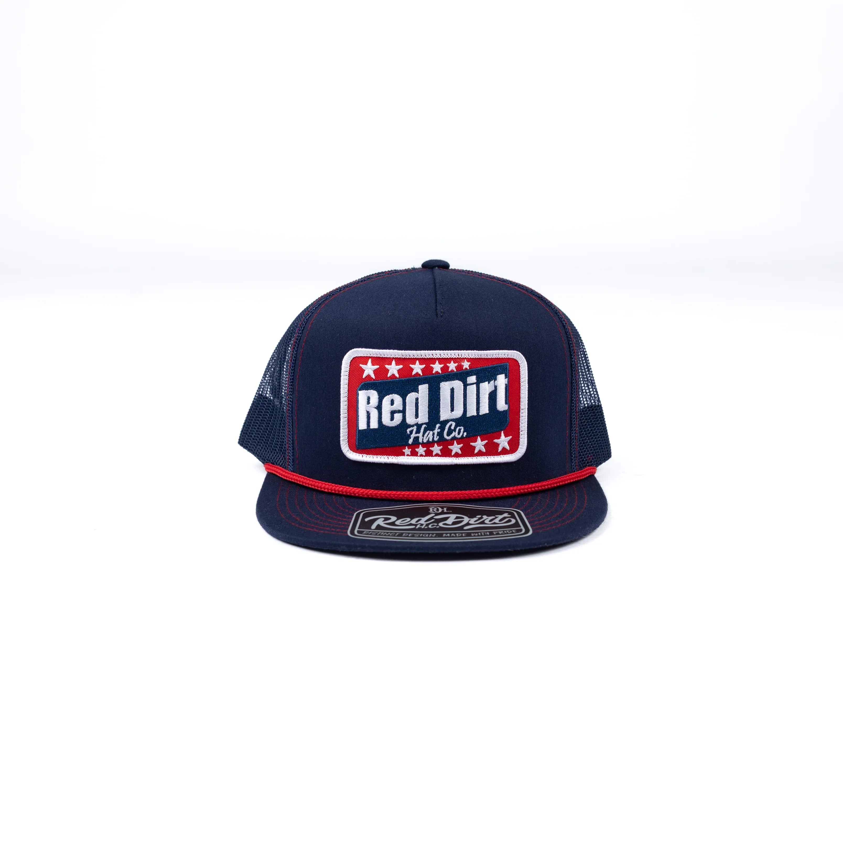 Men's Red Dirt Hat Co Navy The Ballot Cap RDHC-620