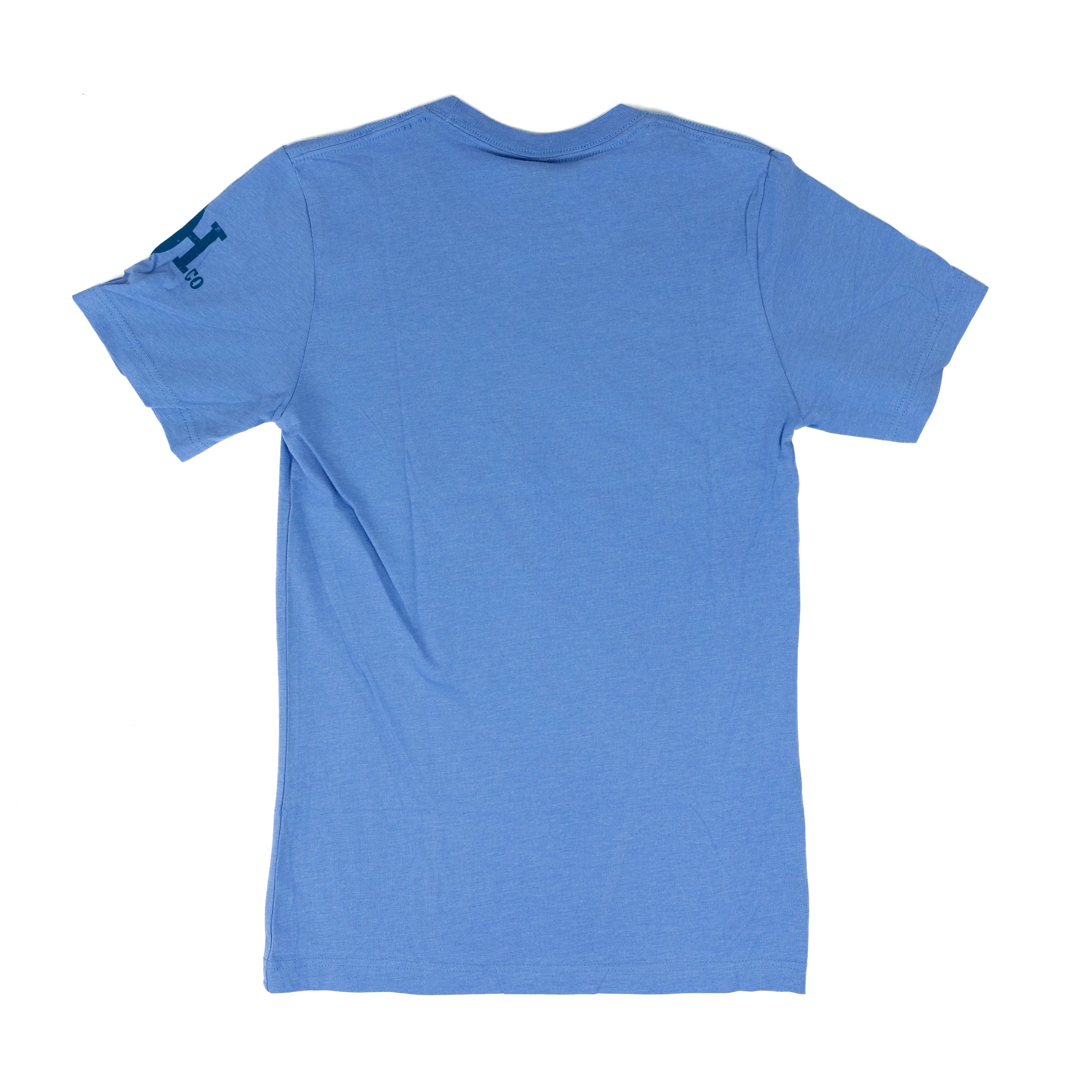 Men's Red Dirt Hat Co Pointer Blue T-shirt