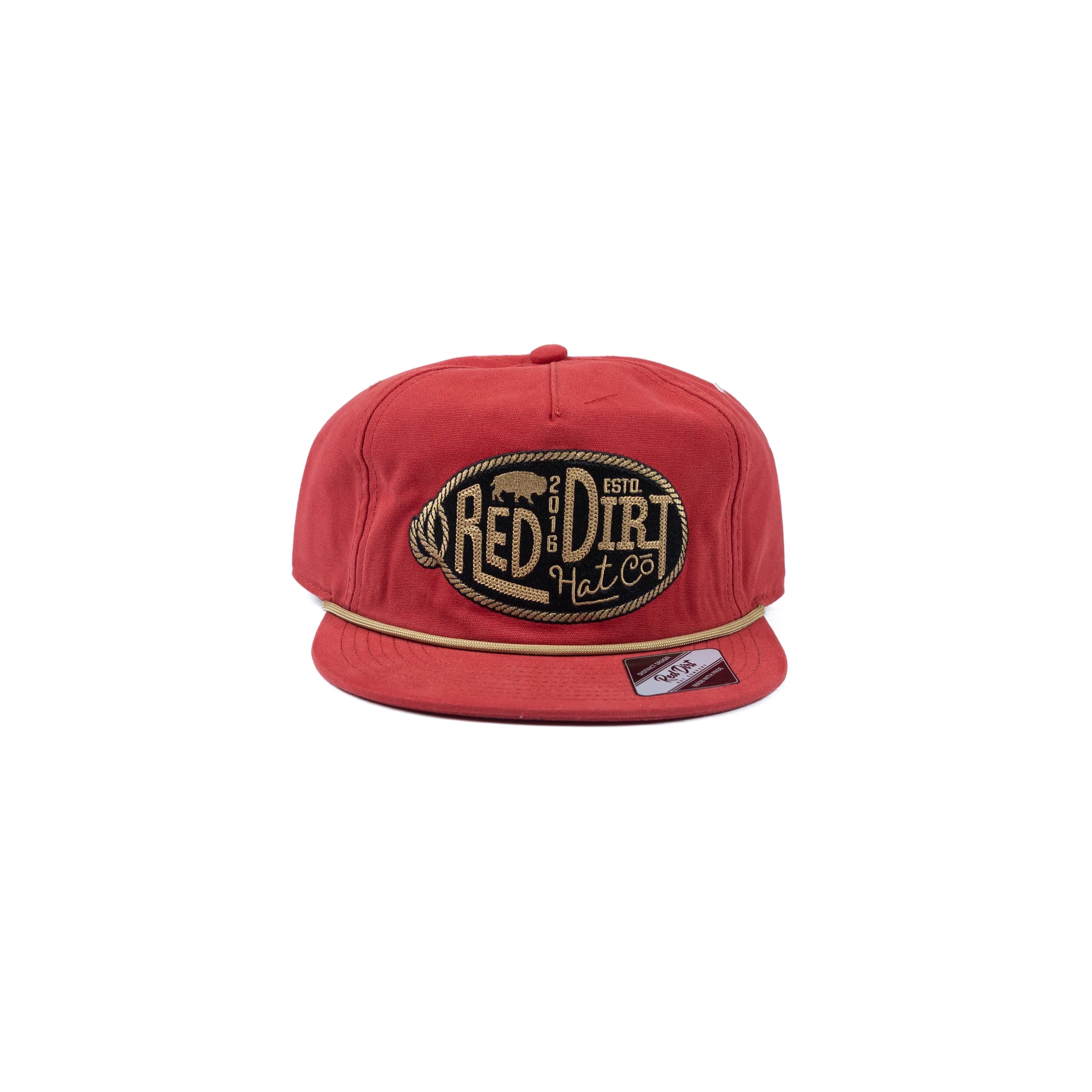 Men's Red Dirt Hat Co Red Ole Hondo Cap RDHC-558