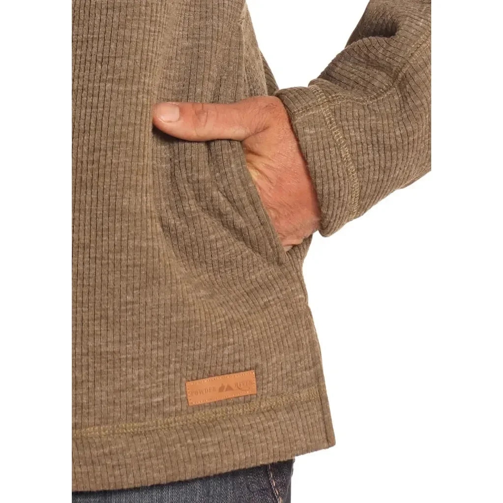 Men's Rock and Roll Quarter Zip with Berber DM91C04083