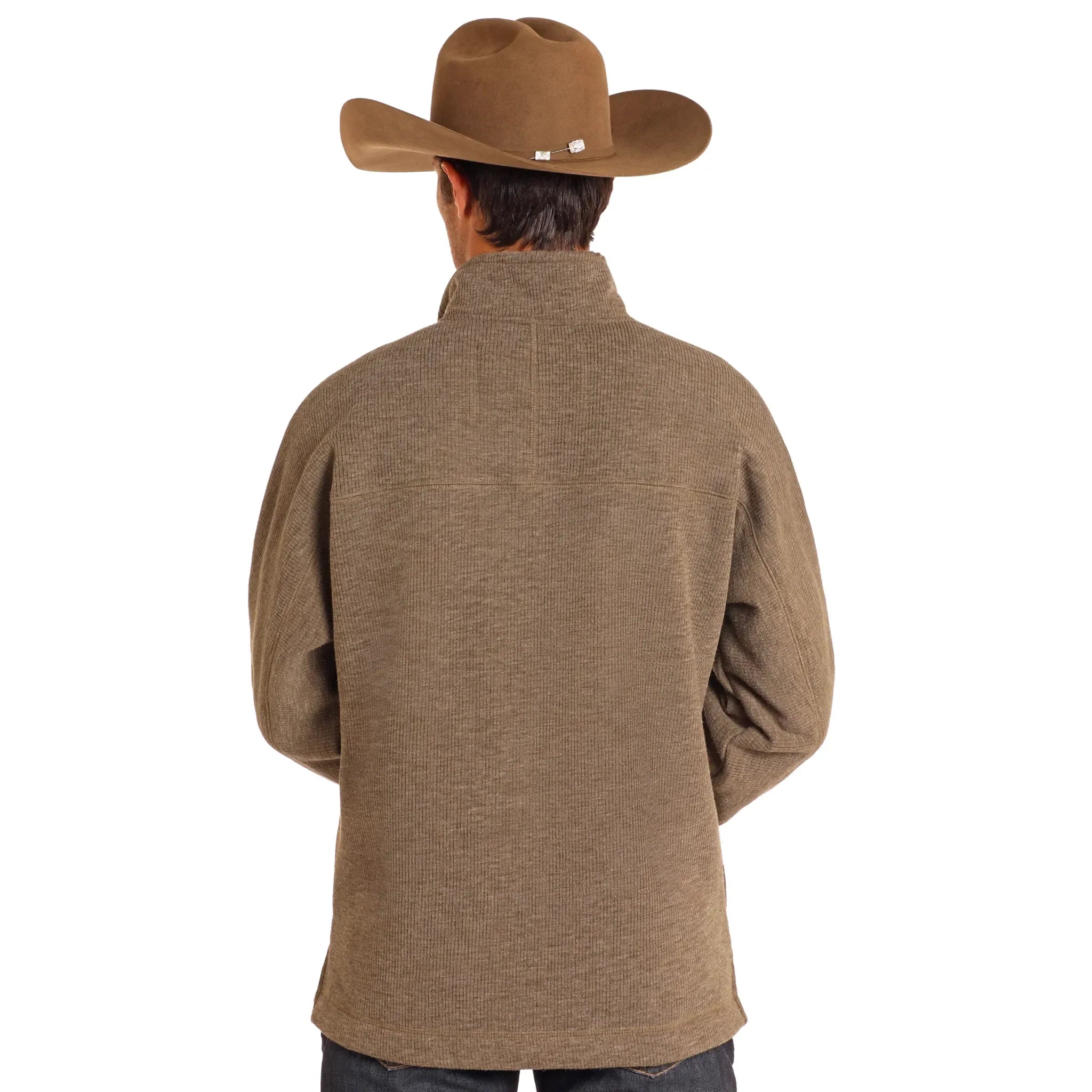 Men's Rock and Roll Quarter Zip with Berber DM91C04083