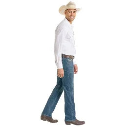 Men's Rock & Roll Two Tone Revolver Straight Jeans BM1RD06702 - Crazy House Western Wear