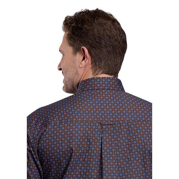 Men's Roper Long Sleeve Button Winter Foulard Western Shirt 03-001-0326-1022