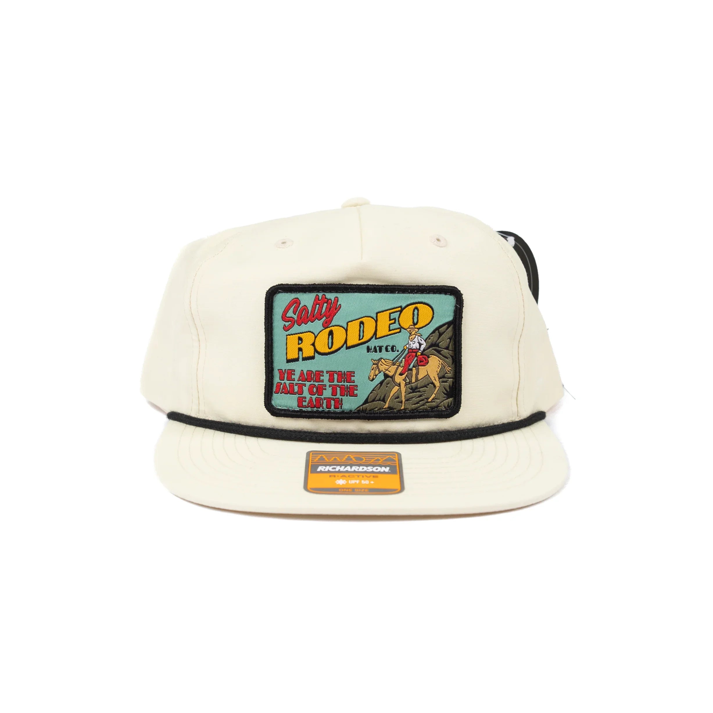 Men's Salty Rodeo Light Yellow Snapback with "Salt of the Earth" Patch SRCRIOBRAVO