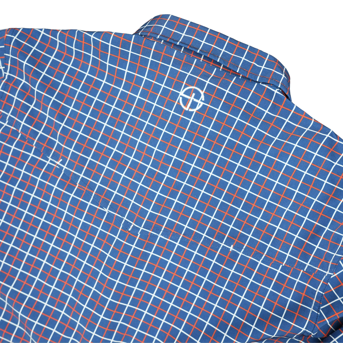 Men's SanJac Long Sleeve Snap Up Grid Patterned Shirt COAHUILA-L/S-GRID - Crazy House Western Wear