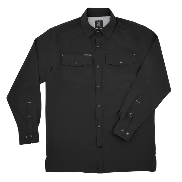 Men's SanJac Midnight Long Sleeve Snap Up Shirt COAHUILA-L/S-MDNT - Crazy House Western Wear