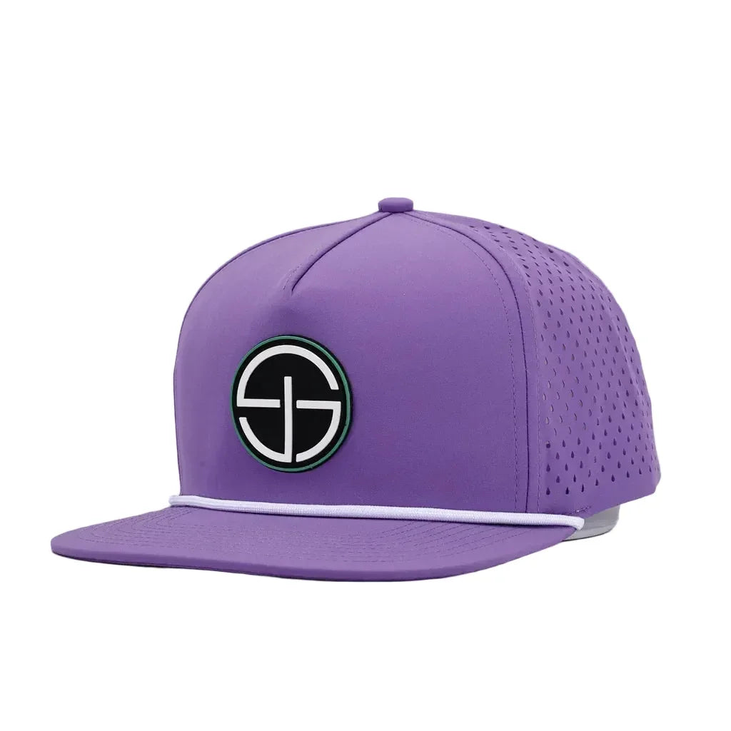 Men's SanJac Purple Outdoors Scope Performance Rope Hat SJ3157905