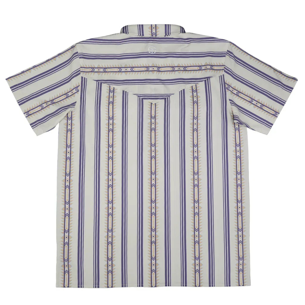 Men's SanJac Short Sleeve The Alpine Pearl Snap Shirt COA-SS-ALPN