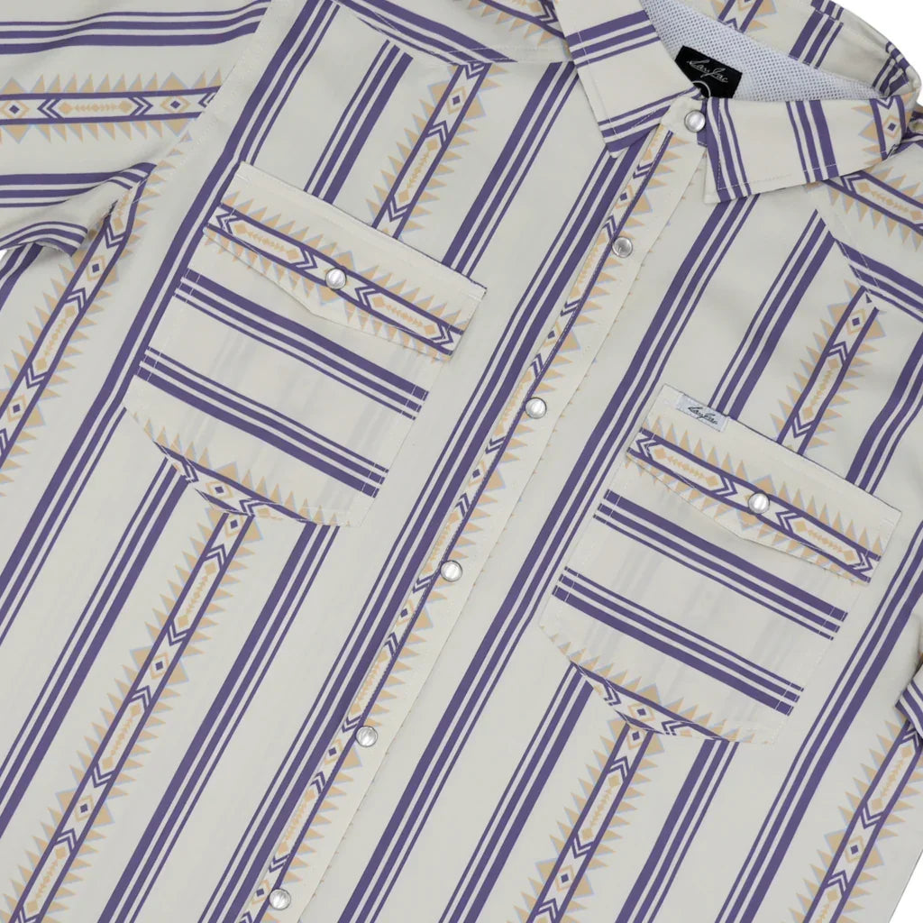 Men's SanJac Short Sleeve The Alpine Pearl Snap Shirt COA-SS-ALPN
