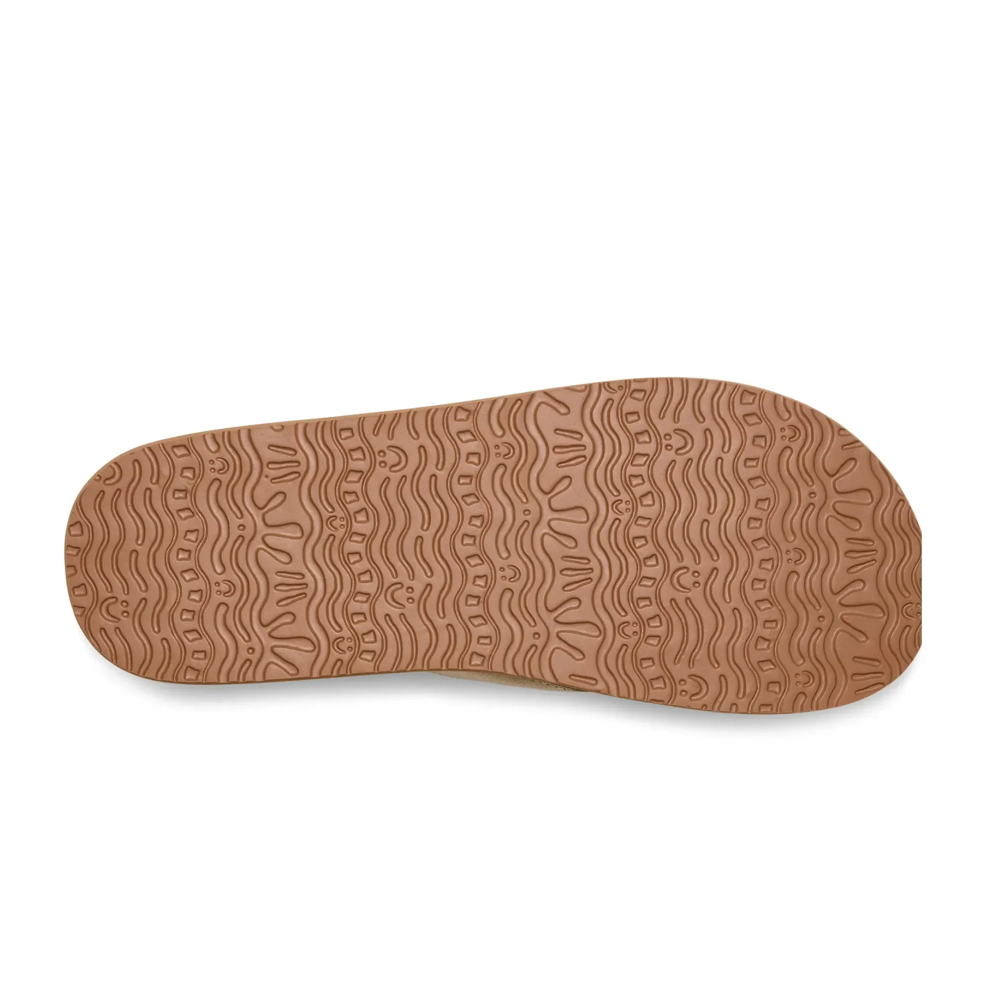 Men's Sanuk Champagne Yogo Mat II Metallic Flip Flops 1169730-CHMP