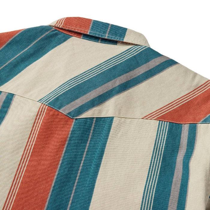 Men's Seager Amarillo Short SLeeve El Rojo Stripe Shirt MSSP26AMARRED