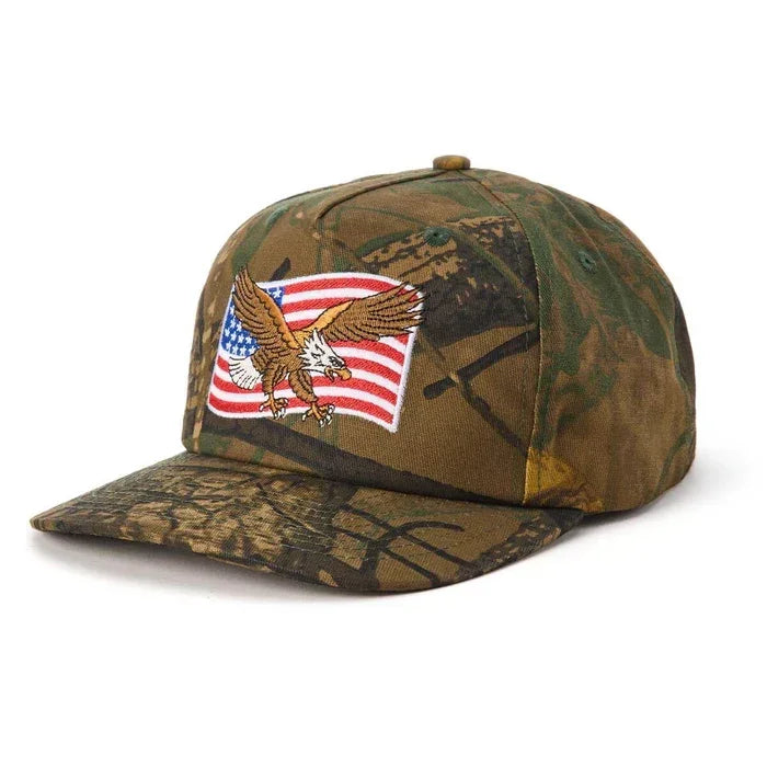 Men's Seager SGR USA Snapback Camo MHSU25USACAMO - Crazy House Western Wear