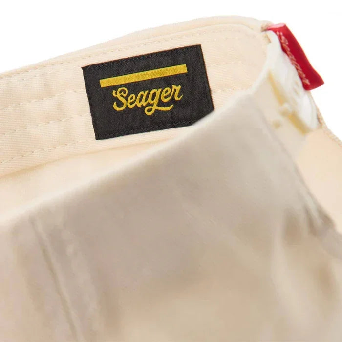 Men's Seager SGR USA Snapback White MHSU25USAWHT - Crazy House Western Wear