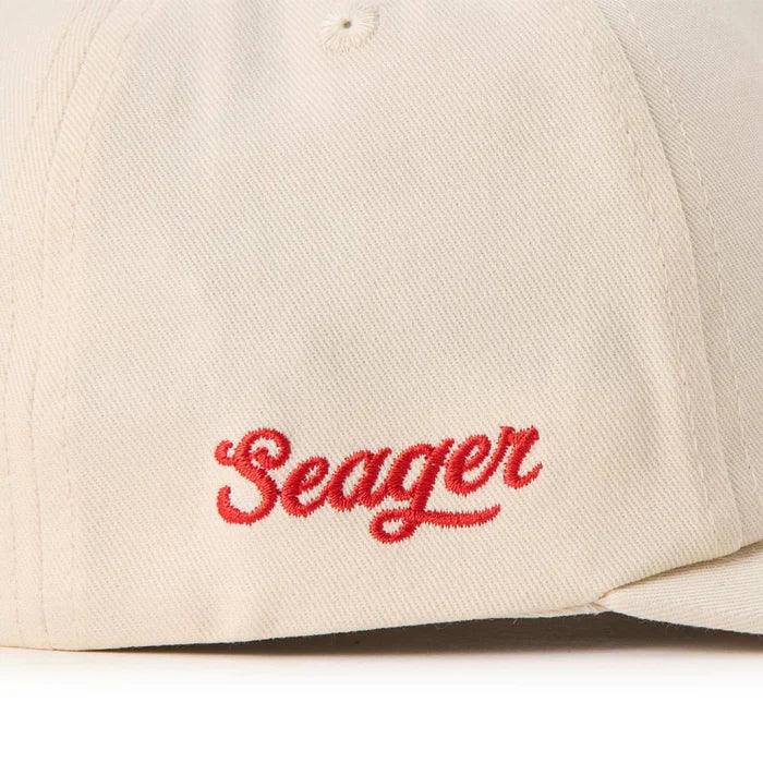 Men's Seager SGR USA Snapback White MHSU25USAWHT - Crazy House Western Wear