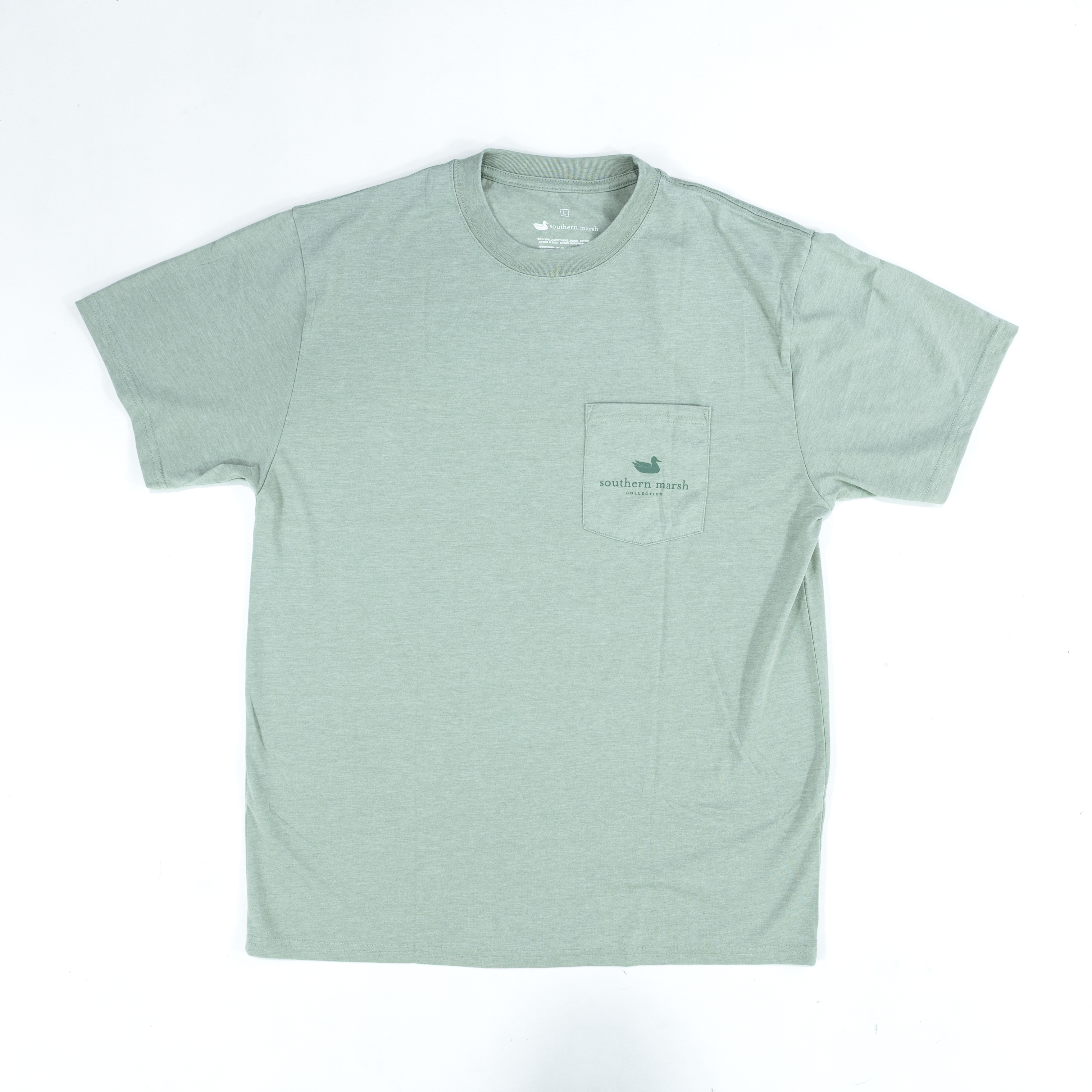 Men's Southern Marsh Light Grey Field Sketches Tee TWFS-GRY
