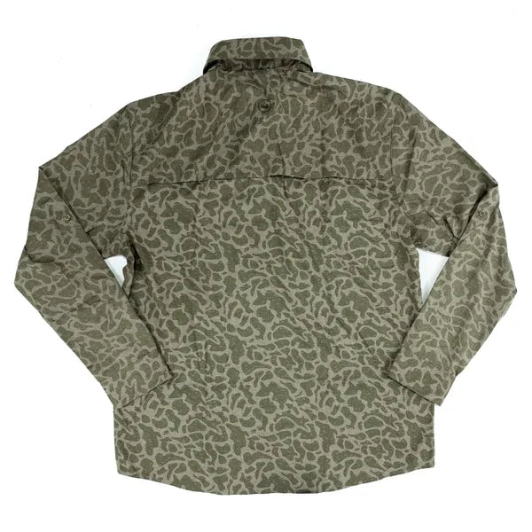 Men's Southern Marsh Merida Mar Long Sleeve Camo Shirt CMCL-STN
