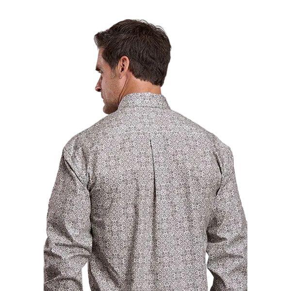 Men's Stetson Long Sleeve Button Down One Pocket Shirt 11-001-0526-2005