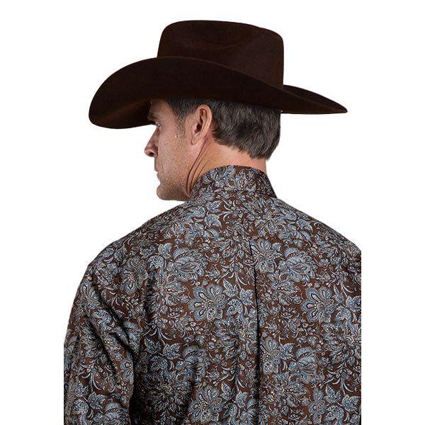 Men's Stetson Long Sleeve Button Up Shirt 11-001-0526-6044