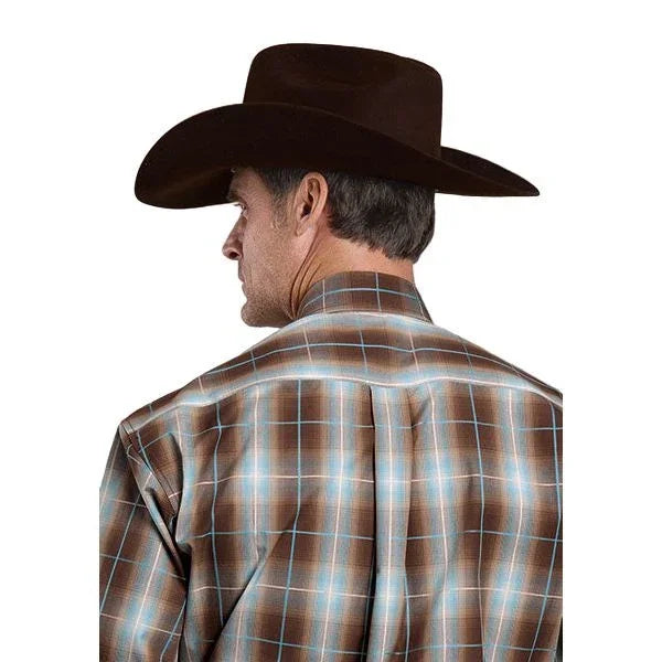 Men's Stetson Long Sleeve Button Up Shirt 11-001-0579-6056
