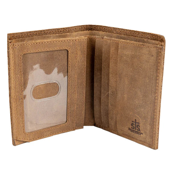 Men's STS Ranchwear Foreman Double ID Bifold Wallet STS61818