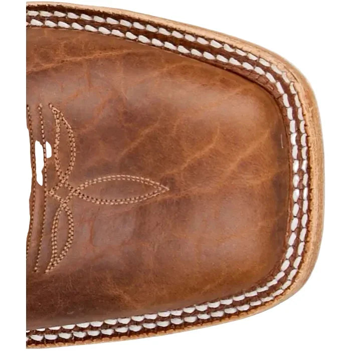 Men's Tony Lama Alfredo Brown and Blue 11" Western Square Toe Boots HE6401