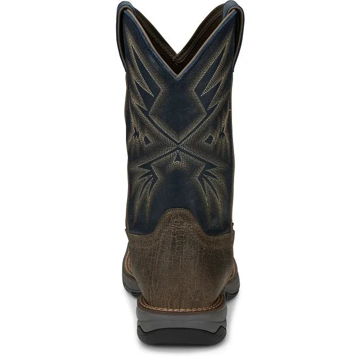 Men's Tony Lama Bartlett 11" Pull-On Steel Toe Work Boot RR3361 - Crazy House Western Wear
