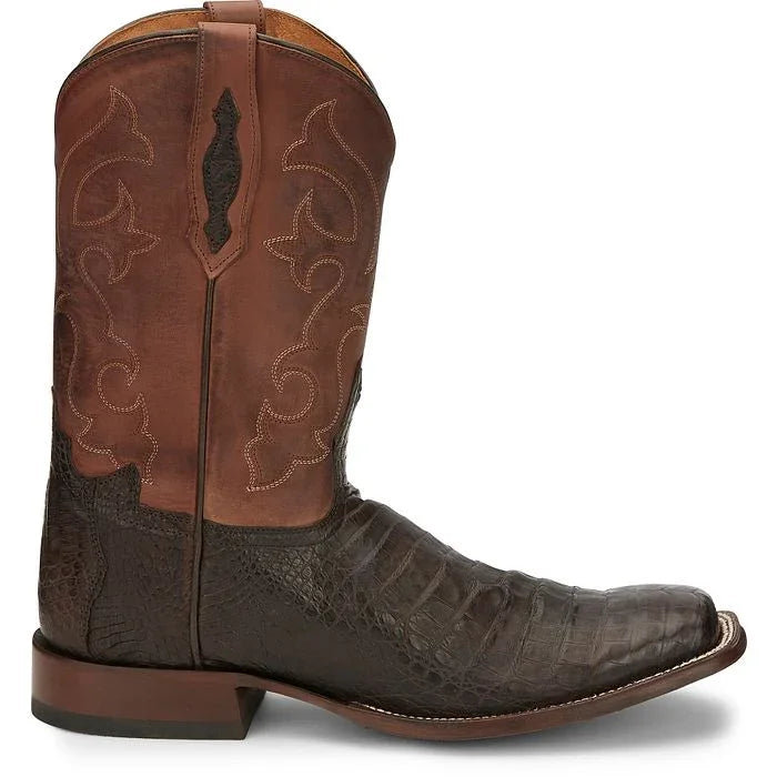 Men's Tony Lama Canyon 11" Caiman Belly Tail TL5251 - Crazy House Western Wear