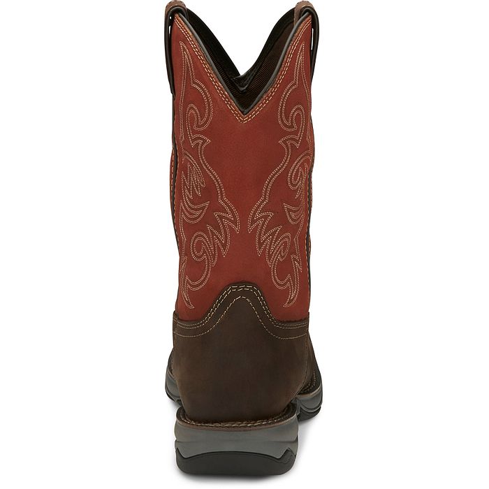 Men's Tony Lama Junction 11" Waterproof Steel Toe Work Boot RR3352 - Crazy House Western Wear