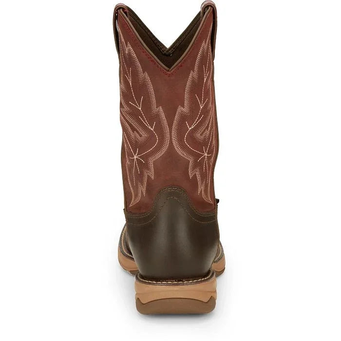 Men's Tony Lama Mankato 11" Wide Round Toe Waterproof Work Boot RR3362 - Crazy House Western Wear