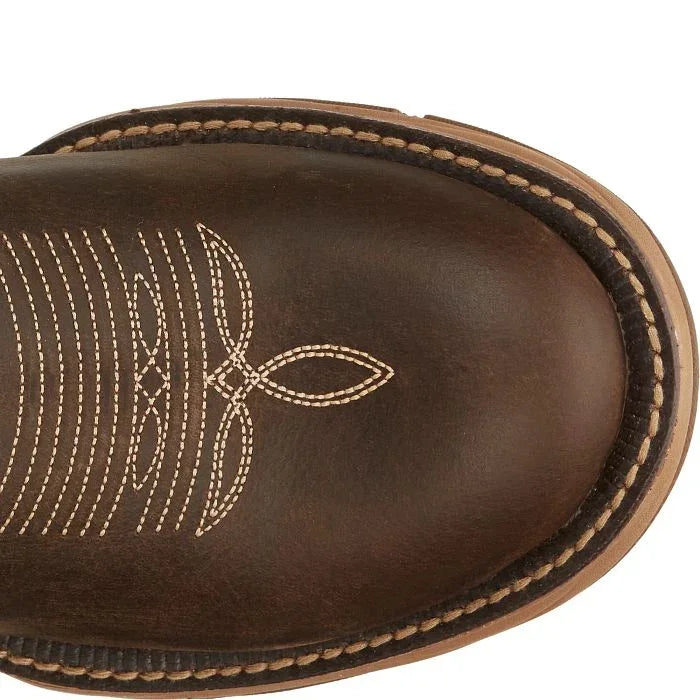 Men's Tony Lama Mankato 11" Wide Round Toe Waterproof Work Boot RR3362 - Crazy House Western Wear