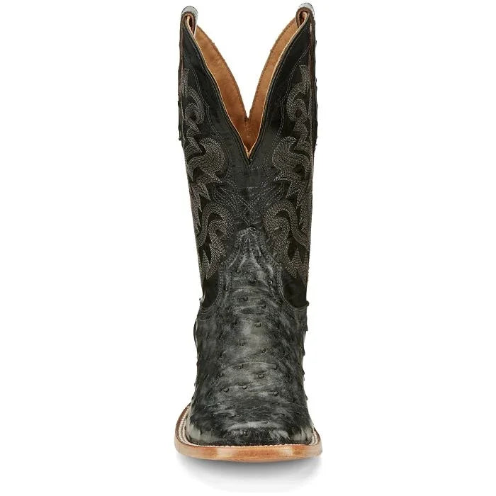 Men's Tony Lama Moore 11" Full Quill Wide Sqaure Toe Western Boot TL5355 - Crazy House Western Wear